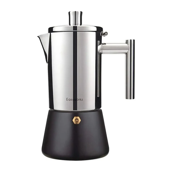 Stainless Steel Moka Pot – Italian Coffee Maker
